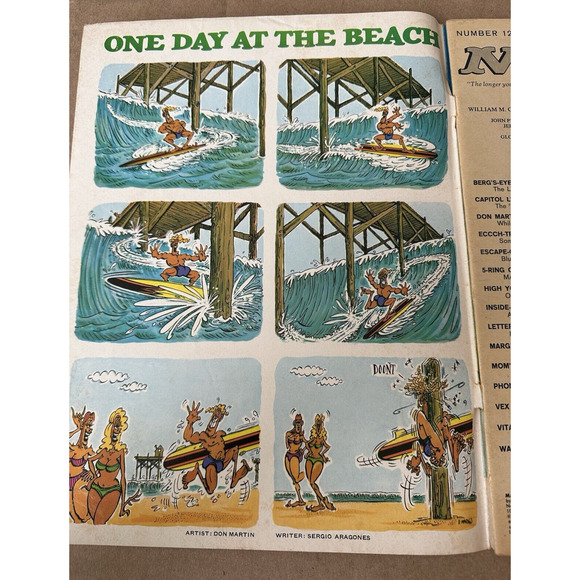 Mad Magazine No. 120 July 1968 USA Humor/Satire Frame Safe Cover Vintage-Good - Picture 5 of 6